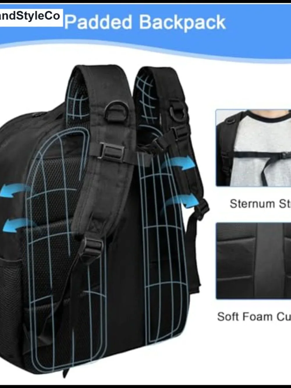 2 Ball Bowling Backpack with Shoe Compartment, Padded Ball Holder, Adjustable